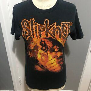 Vintage Y2K Slipknot T-Shirt SMALL Hot Topic Korn Nu Metal